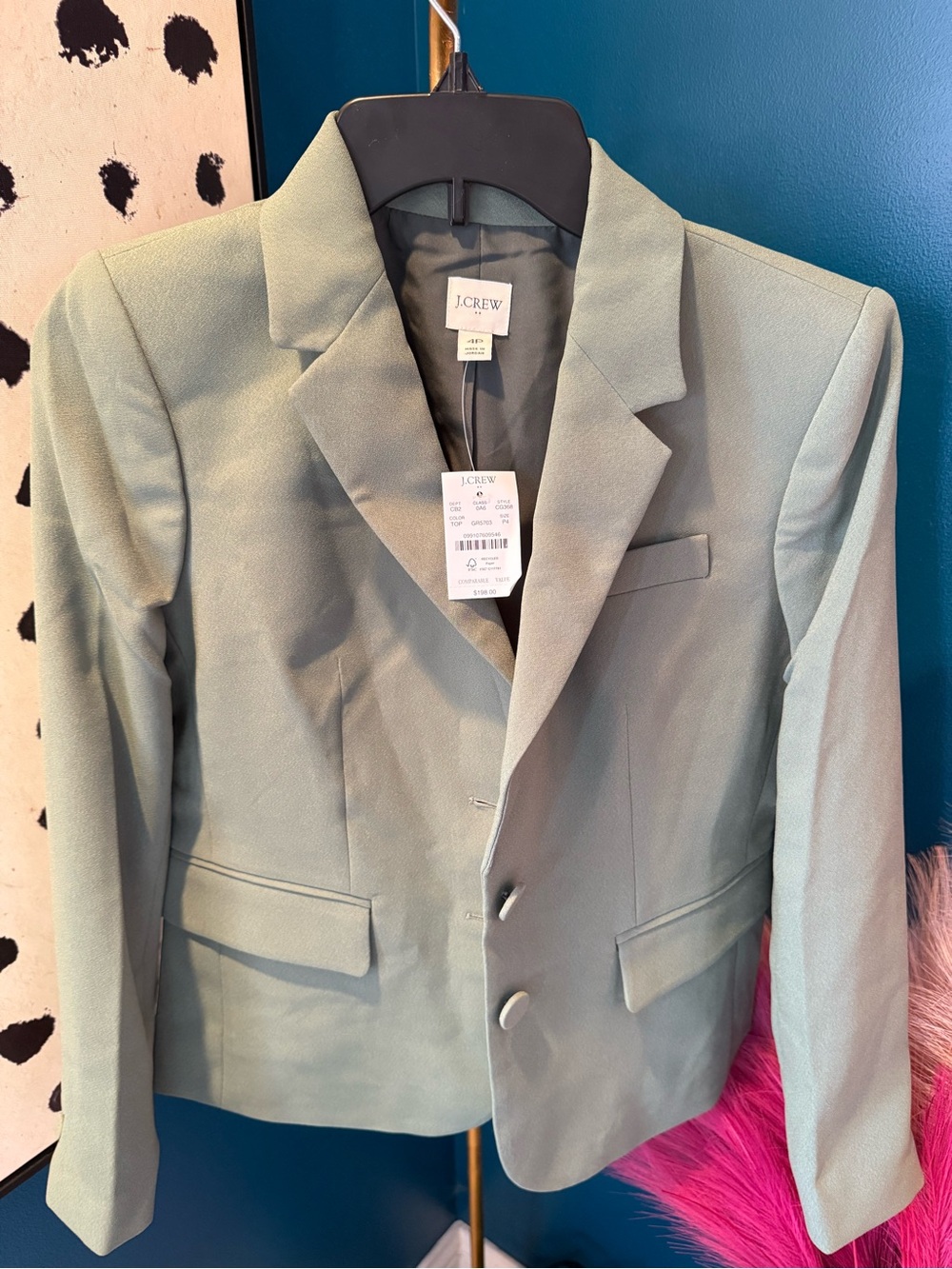 J. Crew Sage Green Women's Blazer